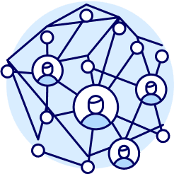 We connect with influential people