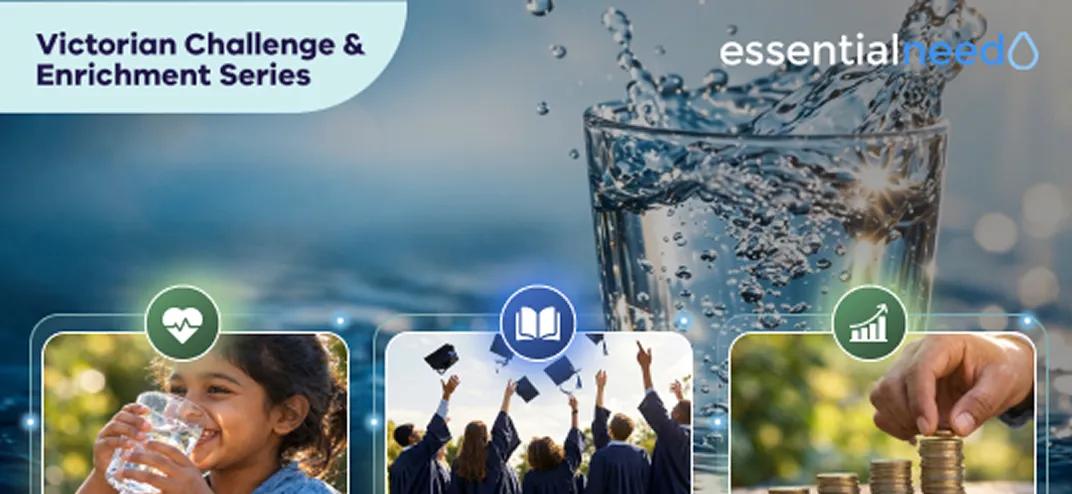 Water access, human development and sustainable solutions masterclass banner